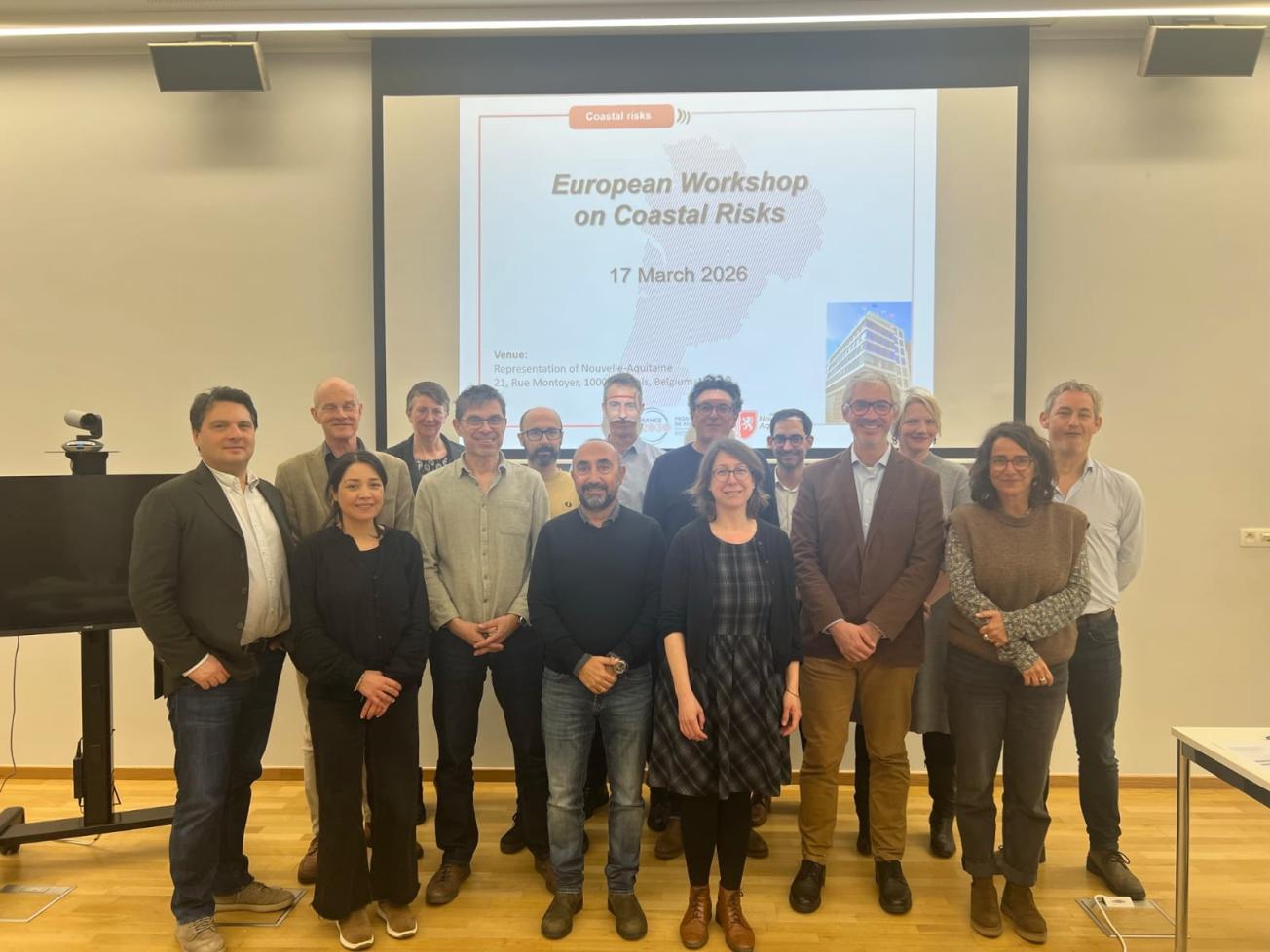Workshop européen sur les risques côtiers : le projet IRICOT à Bruxelles