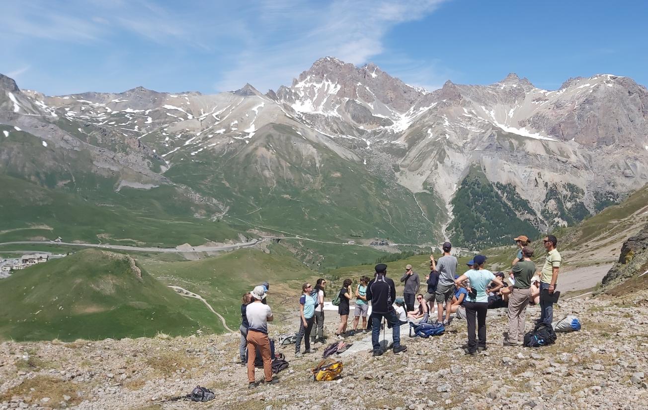 Field trip above the Lautaret Pass