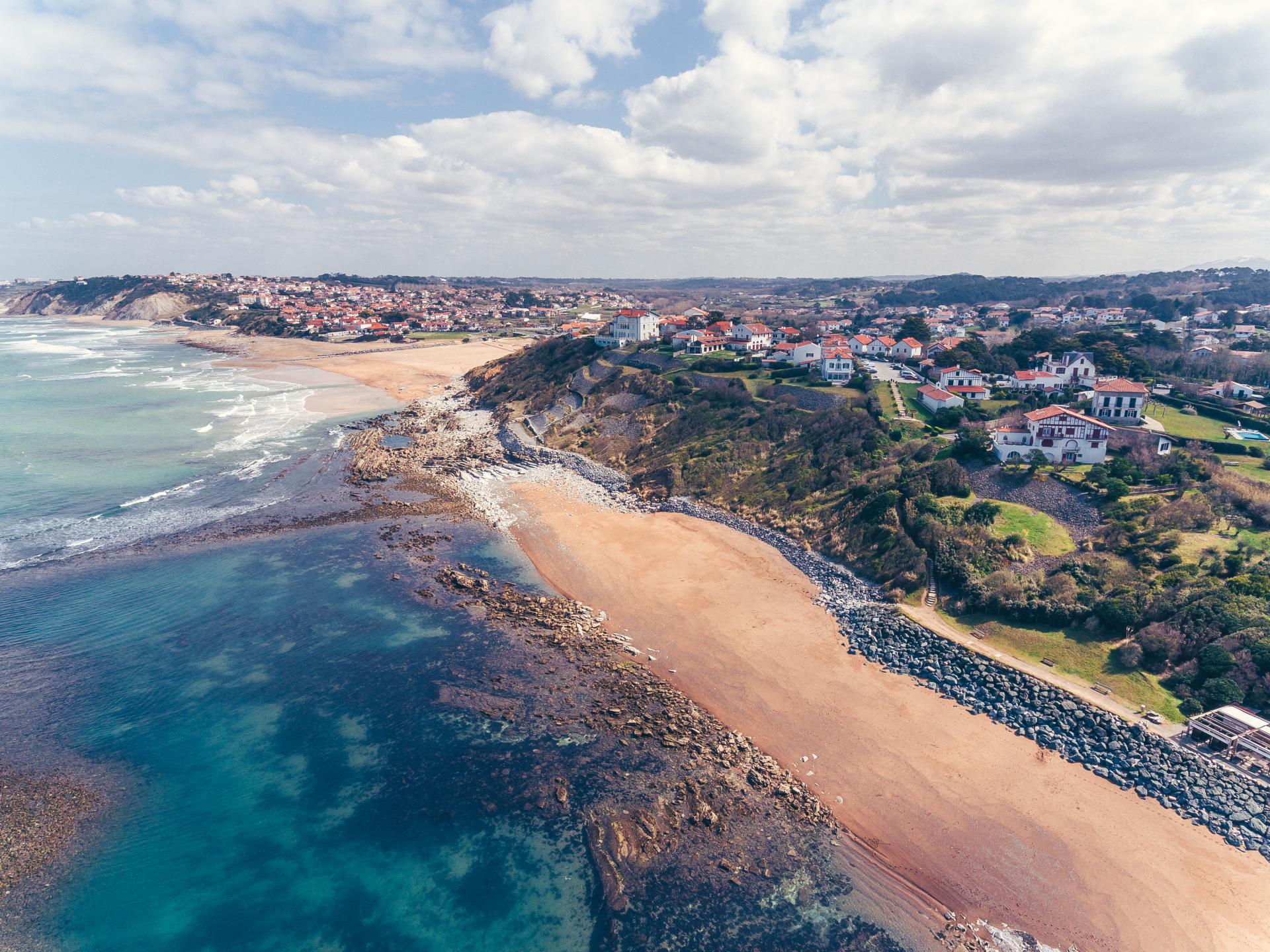 Plage de Bidart (Pyrénées-Atlantiques, 2018) © Observatoire de la Côte Aquitaine Com’ by AVM Plage de Bidart (Pyrénées-Atlantiques, 2018)