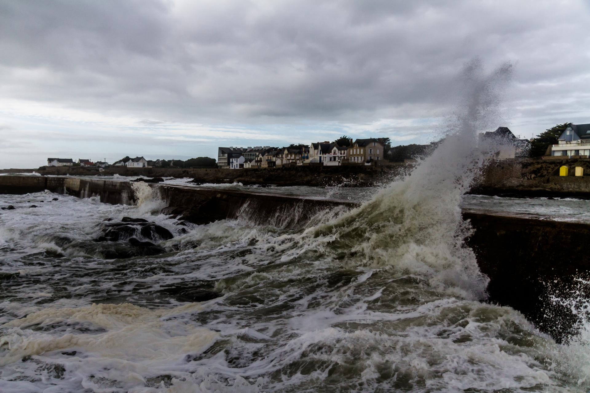 Tempête automnale sur l'Atlantique (2017)