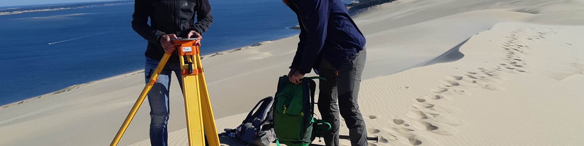 Suivi de la Dune du Pilat par l'Observatoire de la Côte Aquitaine (2019).