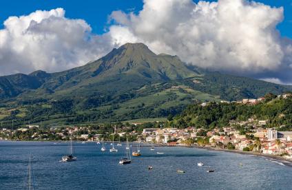Saint-Pierre et la Montagne Pelée, Martinique, Antilles