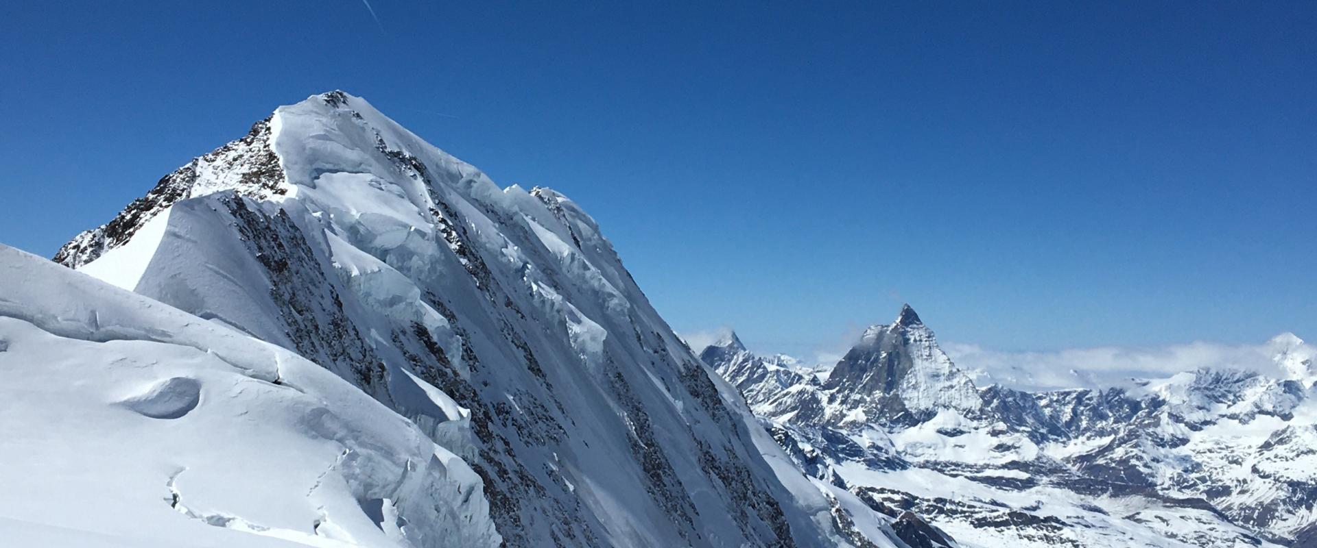 Vue sur le Lyskamm