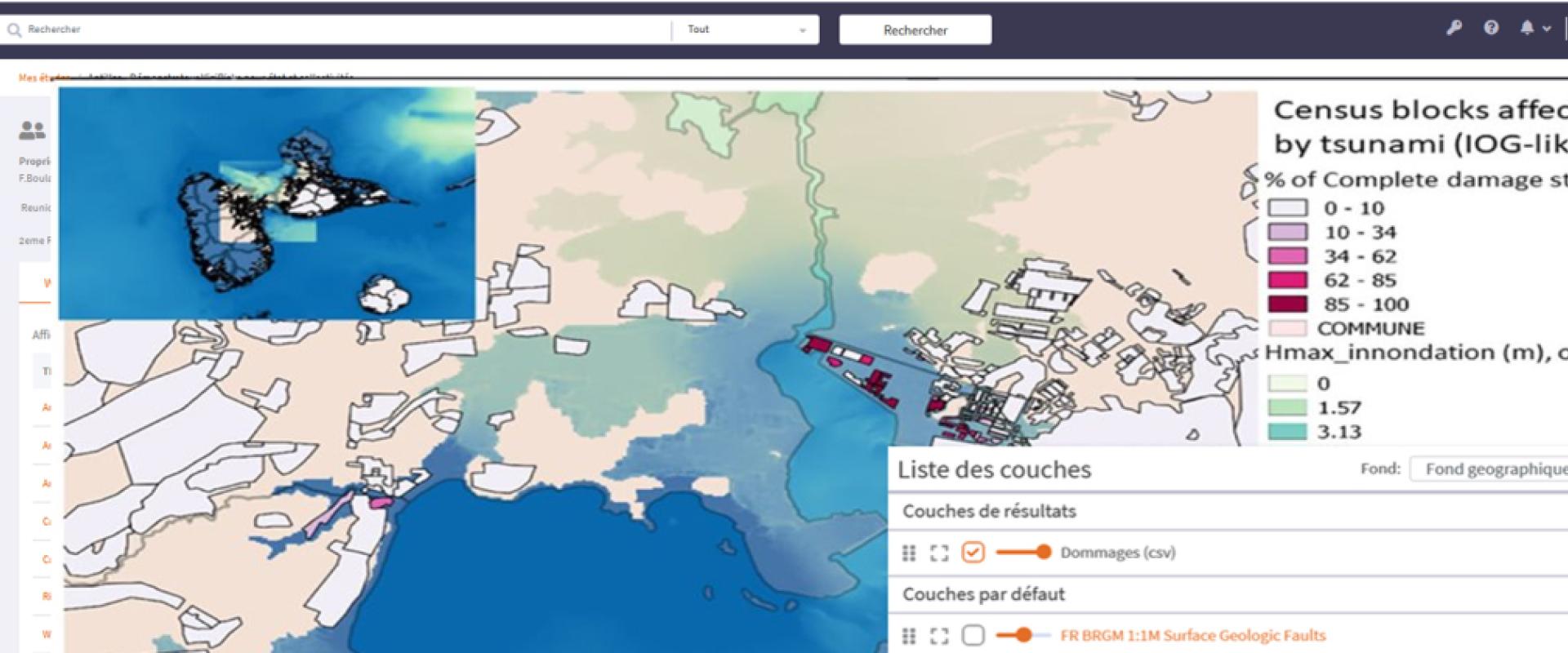 Modélisation de l‘impact d’un tsunami (2022)