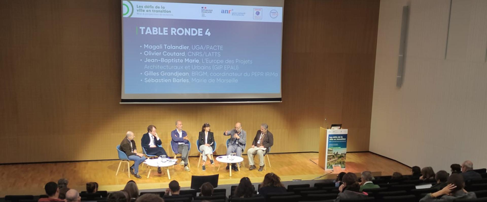 Colloque ANR ADEME Les défis de la ville en transition