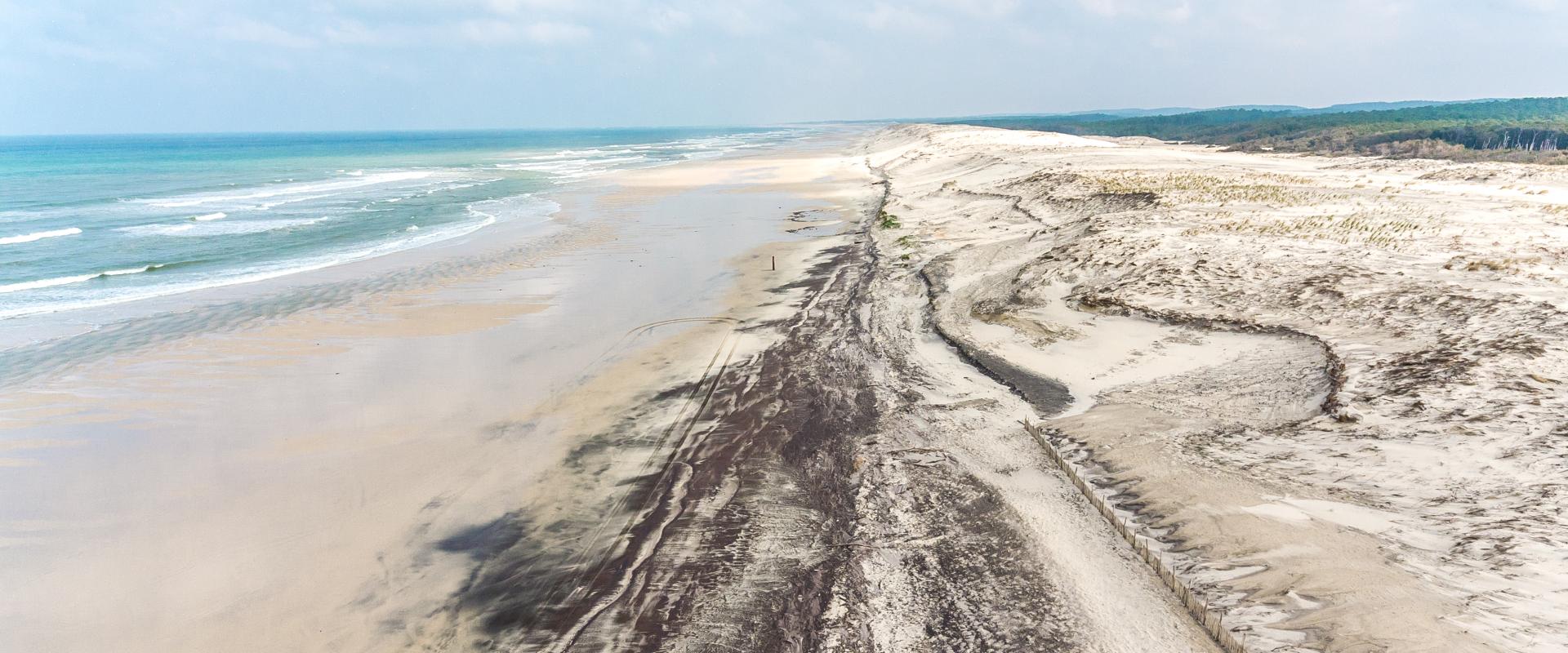 Plage de Biscarrosse, (Landes, 2018).
