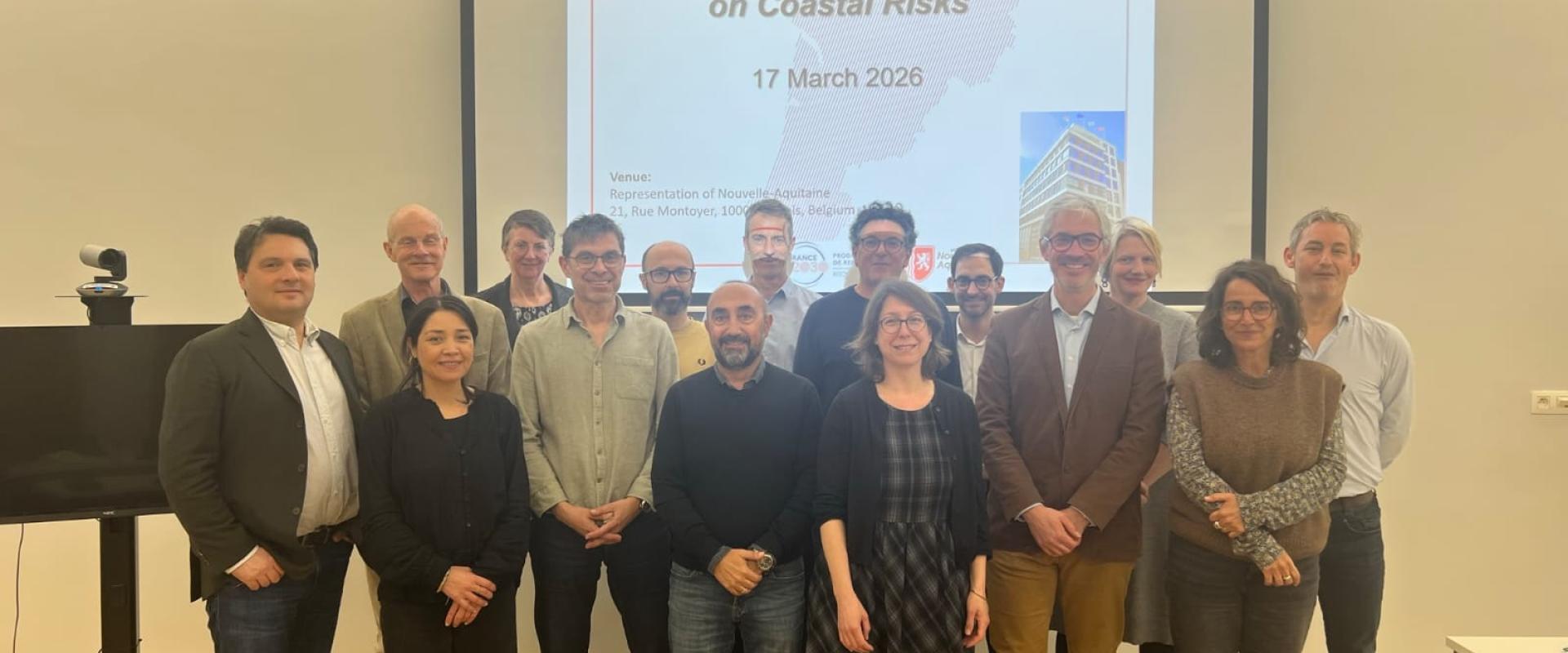 European workshop on coastal risks: the IRICOT project in Brussels