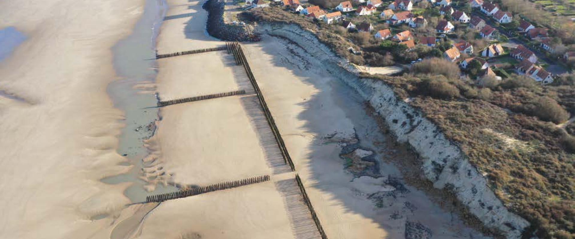 Commune de Wissant (62), Le lo5ssement résidentiel en arrière de la dune d’Aval