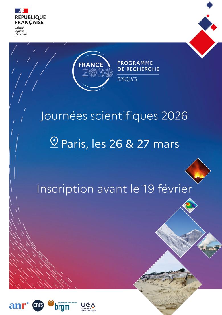 Journées scientifiques annuelle du programme Risques (IRiMa)